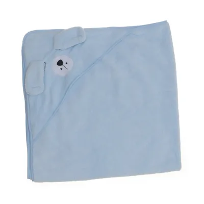 Badponcho (Blauw)