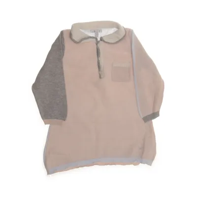 Jurk (Roze, Grijs, Wit, Blauw) van Livly Katoen