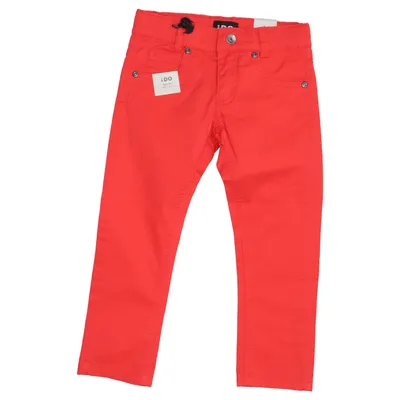 Jeans (Red) from IDo Cotton, Elastane