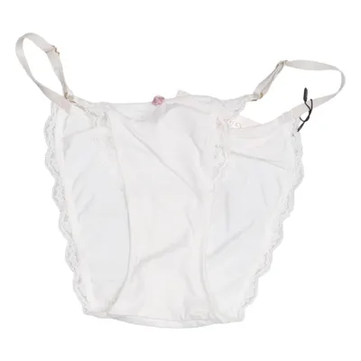 Panties (White) from Victoria's Secret Cotton, Elastane, Polyamide