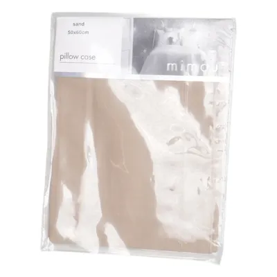 Pillowcase (Beige) from Mimou Cotton