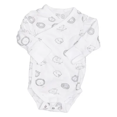 Body (Hvid) fra Lindex Newborn Bomuld, Elastan
