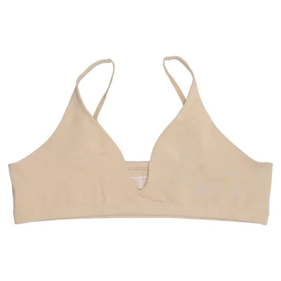 Bralette (Beige) fra Bread & Boxers Bomuld, Elastan