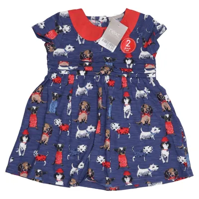 Robe (Bleu, Rouge, Blanc) de Next Coton