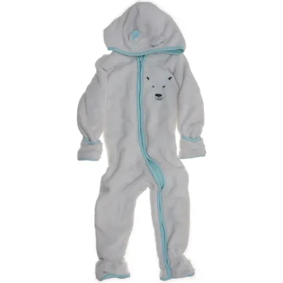 Mjukisdräkt (Vit, Blå) från Lupilu Bomull, Polyester