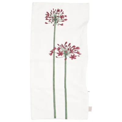 Housse de coussin (Blanc, Vert, Rouge) de Mairo Coton, Lin