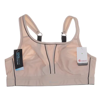 Sport-BH (Beige, Svart) från Swegmark of Sweden Elastan, Polyamid, Polyester