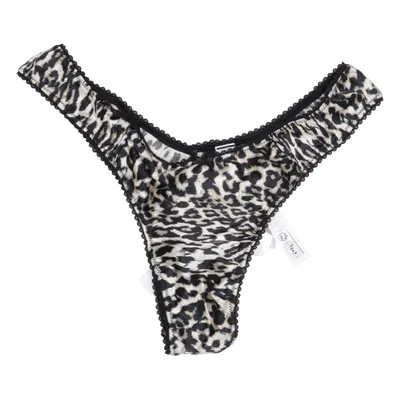 Thongs (Beige, Black, Multicolored) from Intimissimi Elastane, Silk