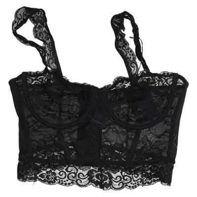 Bustier (Strap Lace Cup Corset) van NA-KD Elastaan, Polyamide