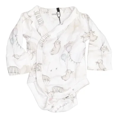 Body (White, Brown) from Newbie by KappAhl Cotton