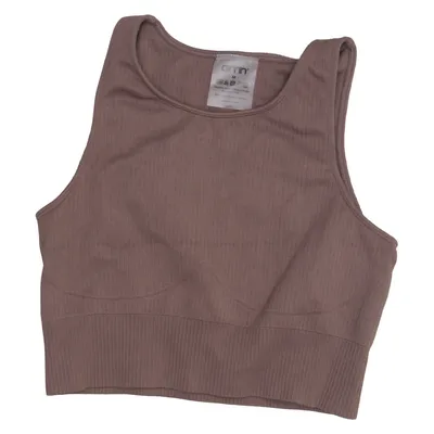 Sports bra (Beige) from Aim'n Elastane, Polyamide