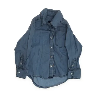 Denim shirt (Blue) from Mini Rodini Cotton