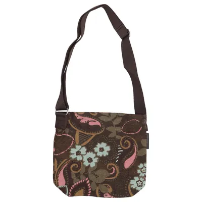 Axelremsväska (Brun, Flerfärgad) från Ceannis Bomull, Polyamid, Polyester