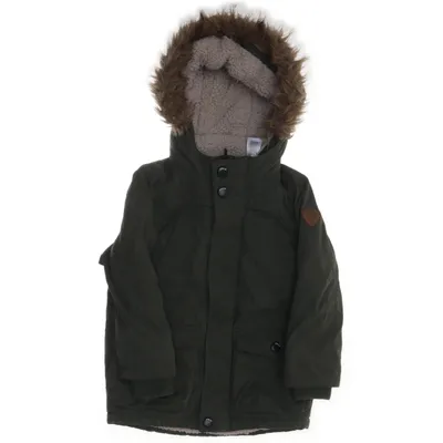 Parkas (Grön) från Baby Club Pälsimitation, Polyester