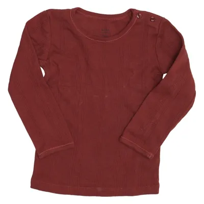 T-shirt à manches longues (Marron) de Noa Noa Miniature Coton