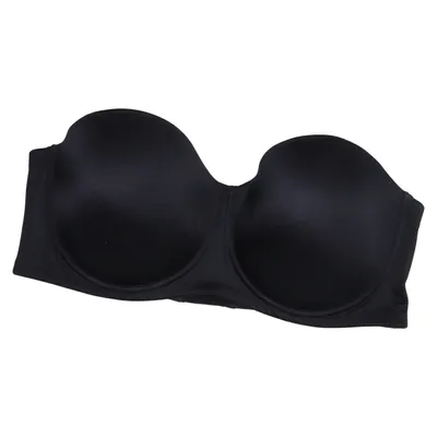 Bra (Black) from City Chic Elastane, Polyamide, Polyester