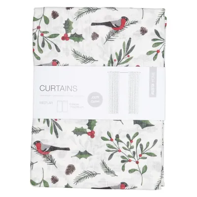 Rod pocket curtain (MISTLAR) from Rusta Home Cotton