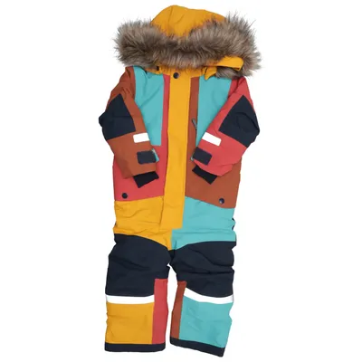 Outdoor overalls (Blå, Flerfarvet) fra Didriksons Polyamid, Polyester