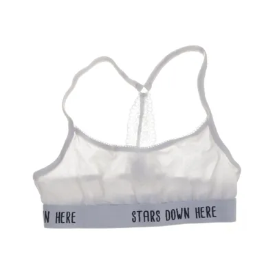Bralette (Wit) van Yigga Katoen, Elastaan, Polyamide