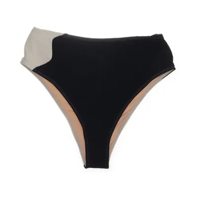 Bikiniunderdel (Svart, Beige) från Blanche Elastan, Återvunnen polyester
