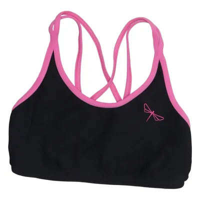 Sports bra (Black, Pink) from Dragonfly