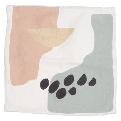 Sierkussensloop (Beige, Meerkleurig) van H&M Home Acryl, Katoen