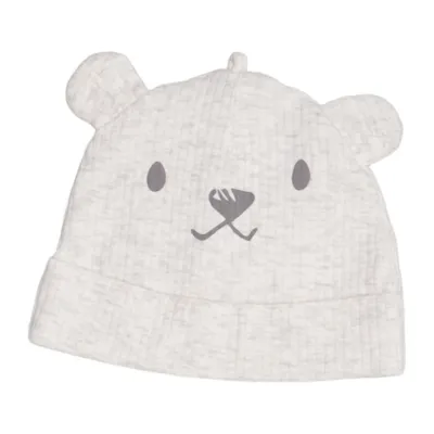 Beanie (Gray) from ICA I Love Eco Elastane, Organic cotton, Viscose