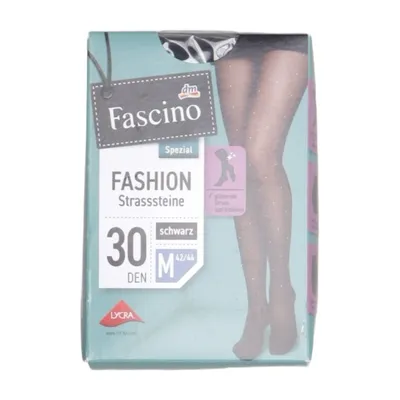 Collants en nylon (Fashion Strasssteine) de Lycra