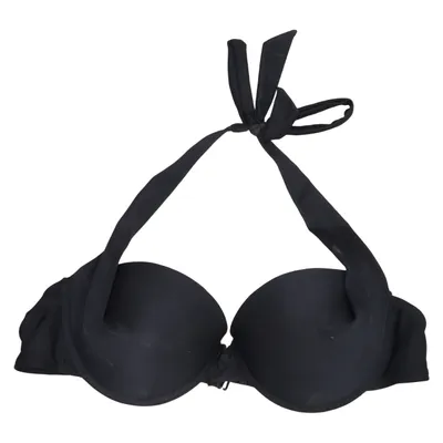 Haut de bikini (Noir) de Basic U Élasthane, Polyester