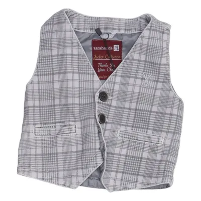 Kostuumgilet (Grijs, Wit) van Jacket Collection Katoen, Elastaan