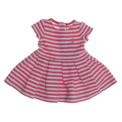 Klänning (Rosa, Vit) från Ralph Lauren Bomull, Elastan, Polyester