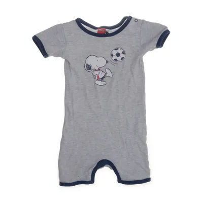 Sparkdräkt (Grå, Blå) från Peanuts Ekologisk bomull, Viskos