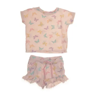 Set (Pink, Multicolored) from Ellos Cotton