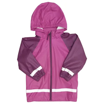 Rain jacket (Purple) from MyWear Active Polyester, Polyurethane