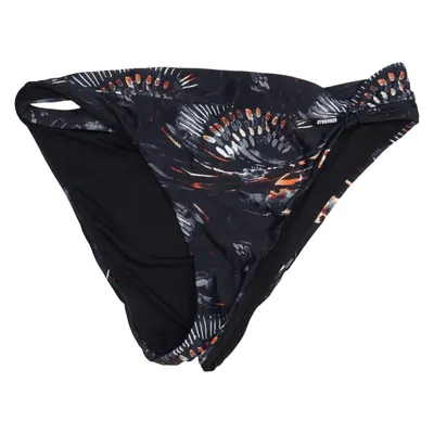 Bikini bottom (Black, Multicolored) from Stronger Elastane, Recycled polyester