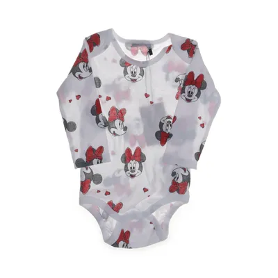 Body (Vit, Röd, Svart) från Disney Baby Bomull