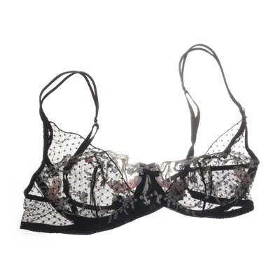 Bra (Black, Multicolored) from La Perla Polyamide, Polyester, Viscose