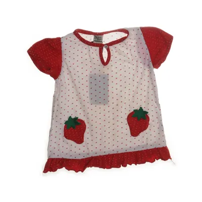 Klänning (Vit, Röd, Grön) från Alana