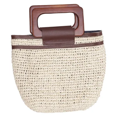 Handväska (Beige, Brun) från Lexington Skinn