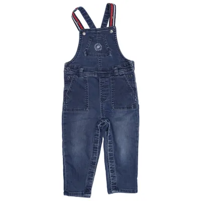 Tuinbroek (Blauw) van Orchestra Katoen, Elastaan, Polyester