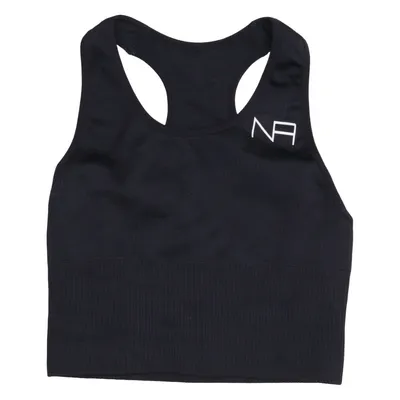Sports bra (Black) from New Apparel Elastane, Polyamide