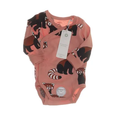 Body (Rosa, Brun, Svart) från Lindex Baby Bomull, Elastan