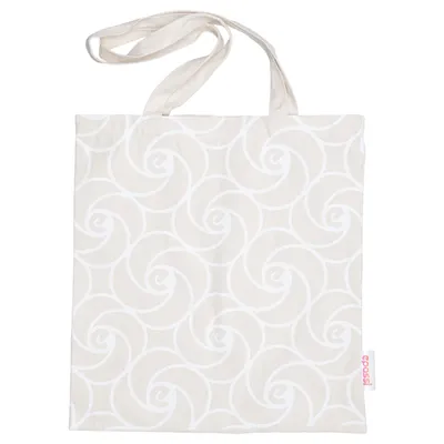 Sac en toile (Beige, Blanc) de Passi