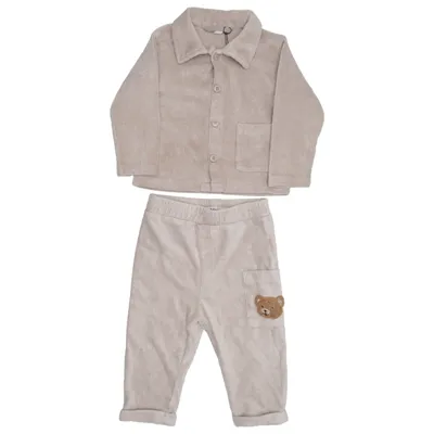 Sæt (Beige) fra Rikiki Bomuld, Elastan, Polyester