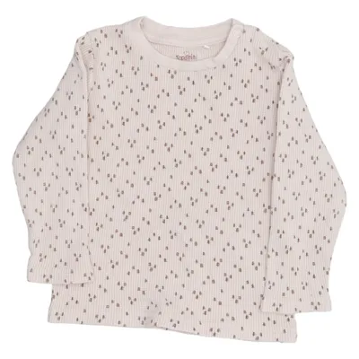 Långärmad t-shirt (Beige) från Topomini Bomull