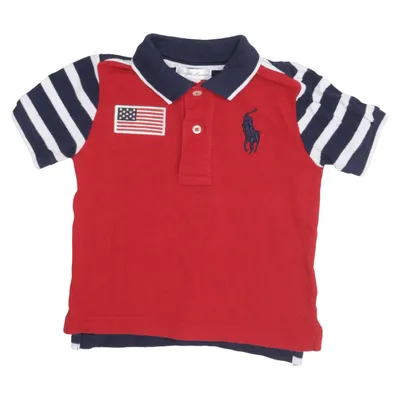 Polo shirt (Red, Blue, White) from Ralph Lauren Cotton