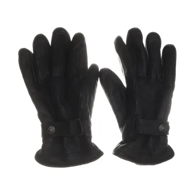 Læderhandsker (Sort) fra Stadium Polyester