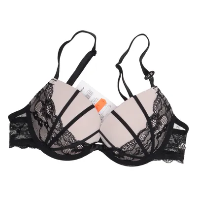 Bra (Black, Beige) from Mister Lady Elastane, Polyamide, Polyurethane