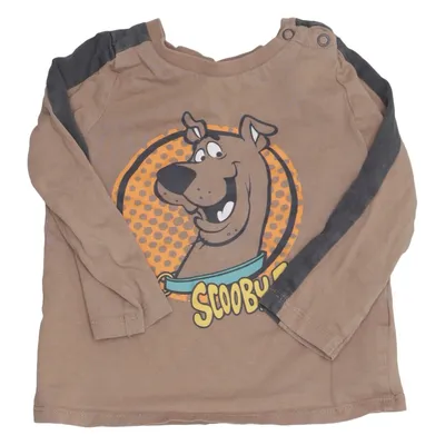 Långärmad t-shirt (Brun, Flerfärgad) från Scooby-Doo Bomull
