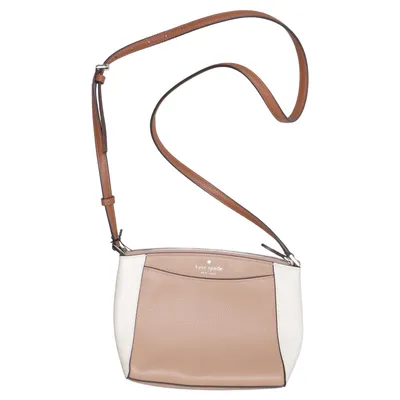 Umhängetasche (Beige, Braun, Weiß) von Kate Spade